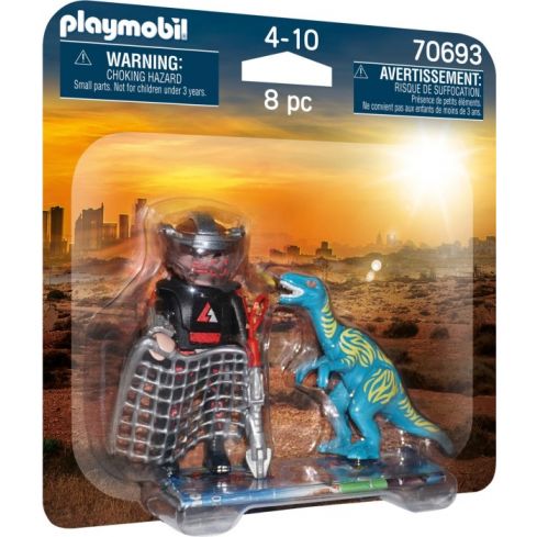 Playmobil DuoPack Jagd auf Velociraptor 70693