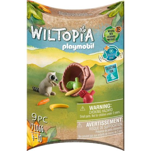 Playmobil Discover the Planet Waschbär 71066