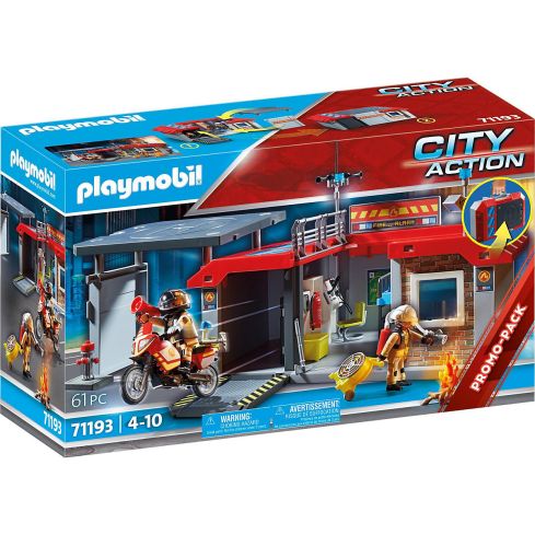 Playmobil Mitnehm-Feuerwehrstation 71193