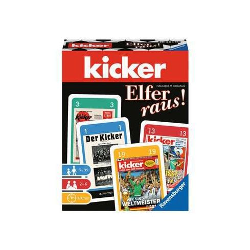 Ravensburger Kartenspiel Kicker Elfer raus!