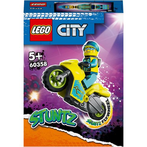 Lego City Stuntz Cyber-Stuntbike 60358