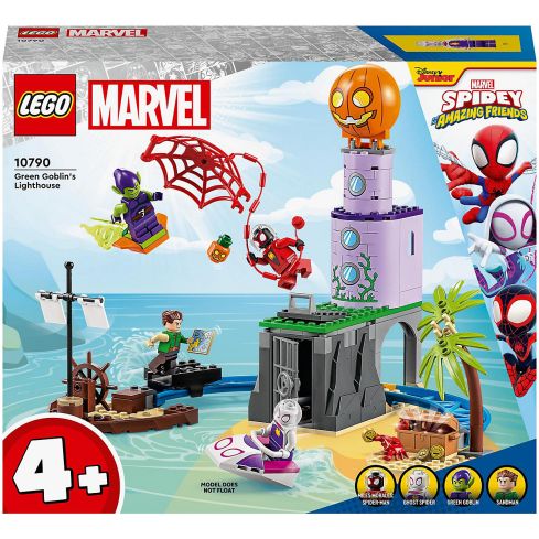 Lego Spidey - Spideys Team an Green Goblins Leuchtturm 10790