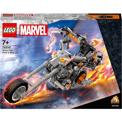 Lego Super Heroes Ghost Rider mit Mech & Bike 76245