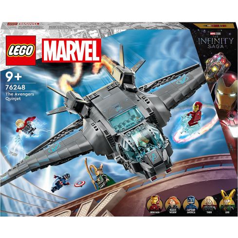 Lego Super Heroes Der Quinjet der Avengers 76248