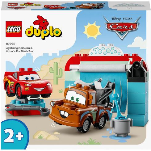 Lego Duplo Lightning McQueen und Mater in der Waschanlage
