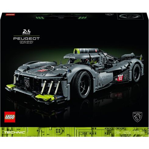 Lego Technic PEUGEOT 9x8 24H Le Mans Hybrid Hypercar 42156  