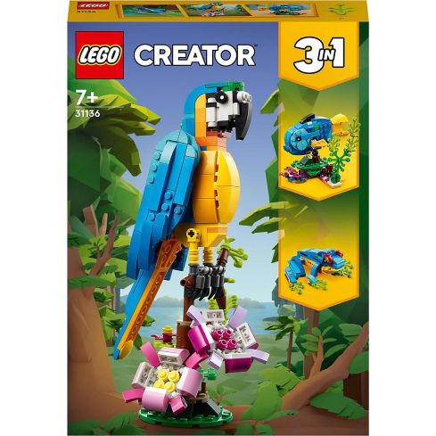 Lego Creator Exotischer Papagei 31136