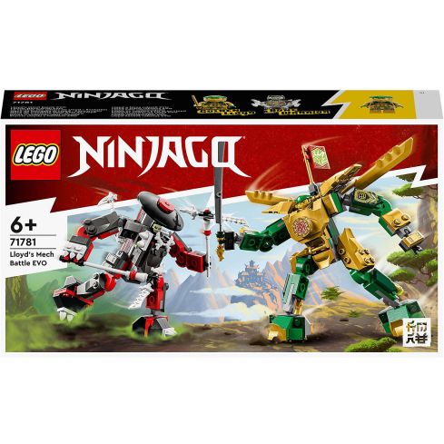Lego Ninjago Lloyds Mech-Duell 71781