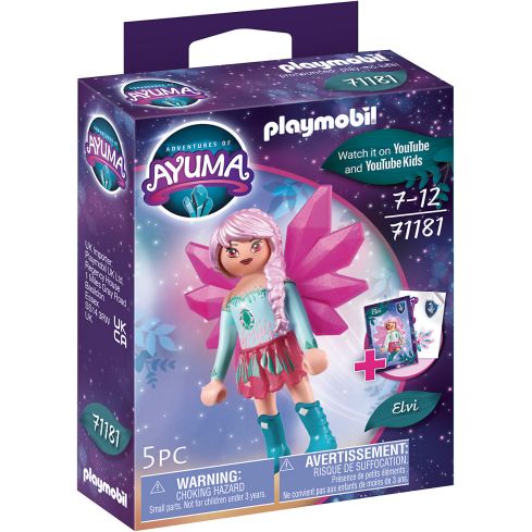 Playmobil Adventures of Ayuma Crystal Fairy Elvi 71181