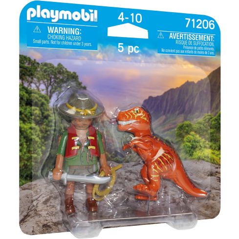Playmobil DuoPack Abenteurer mit T-Rex 71206