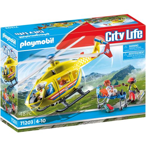 Playmobil City Life Rettungshelikopter 71203