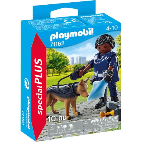 Playmobil Special Plus Polizist mit Spürhund 71162