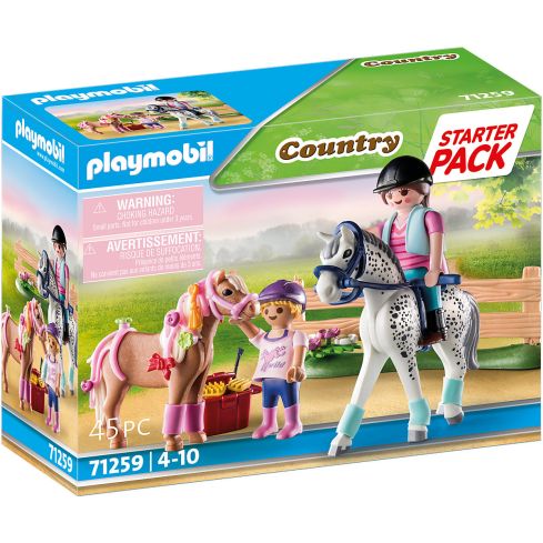 Playmobil Starter Pack Pferdepflege 71259
