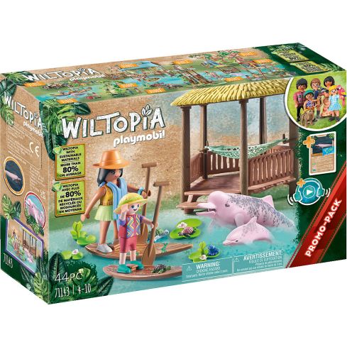 Playmobil Wiltopia - Paddeltour mit den Flussdelfinen 71143