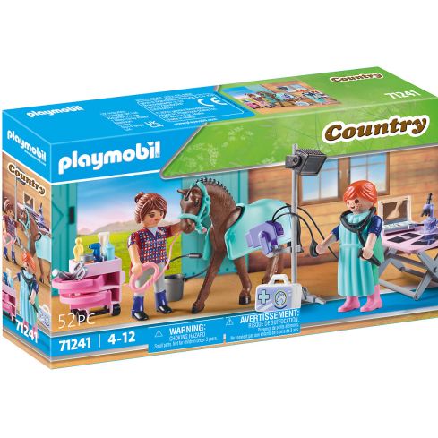 Playmobil Country Tierärztin für Pferde 71241