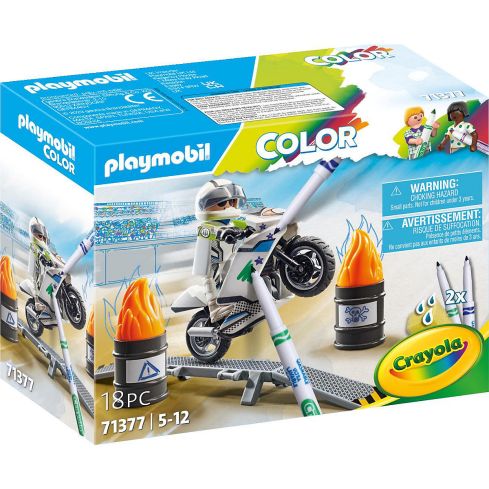 Playmobil Color: Motocross Motorrad 71377