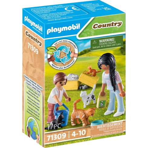Playmobil Country Katzenfamilie 71309