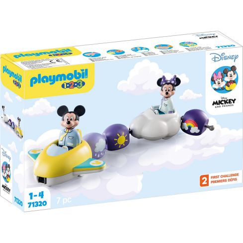 Playmobil 1.2.3 & Disney: Mickys & Minnies Wolkenflug 71320
