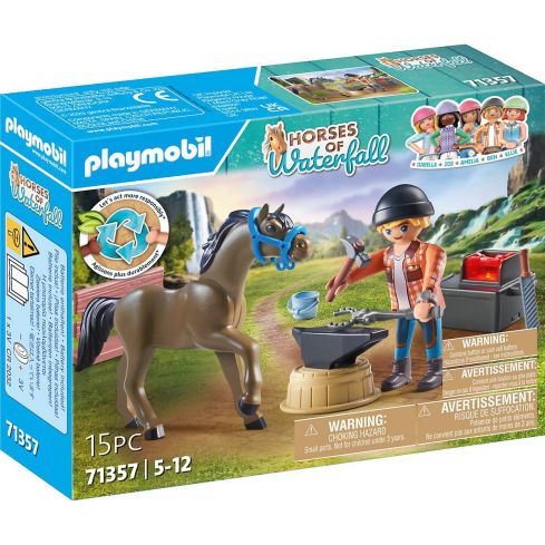 Playmobil World of Horses Hufschmied Ben & Achilles 71357