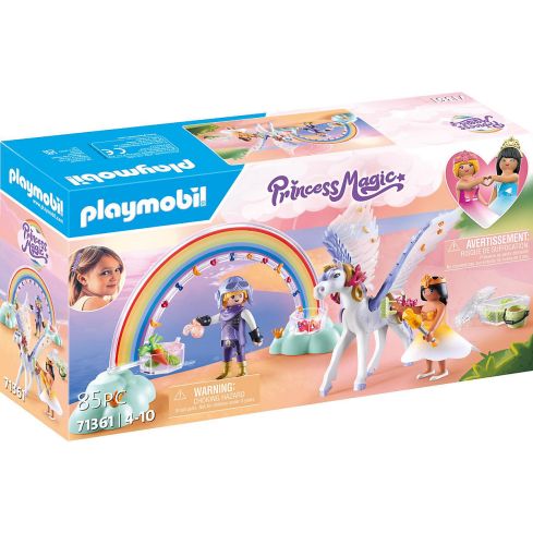 Playmobil Princess Magic Himmlischer Pegasus mit Regenbogen