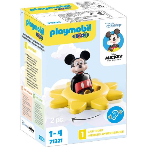 Playmobil 1.2.3 & Disney: Mickys & Minnies Drehsonne 71321