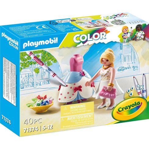 Playmobil Color: Fashion Kleid 71374
