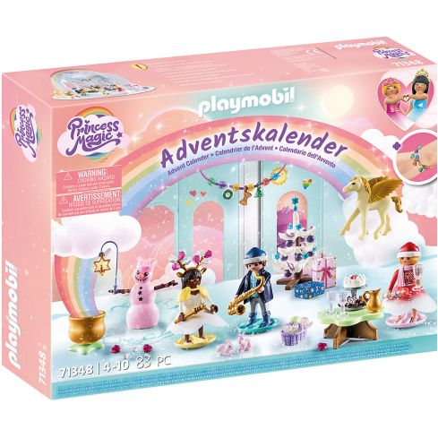 Playmobil Adventkalender 2023 Weihnachtsfest Regenbogen