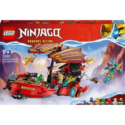 Lego Ninjago Ninja-Flugsegler im Wettlauf mit der Zeit 71797