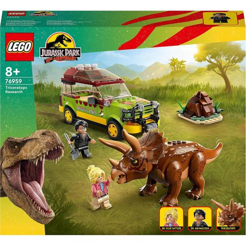 Lego Jurassic World Triceratops-Forschung 76959