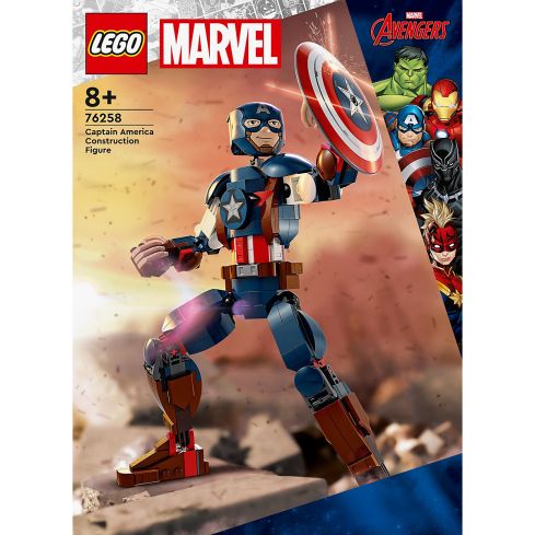 Lego Super Heroes Captain America Baufigur 76258    