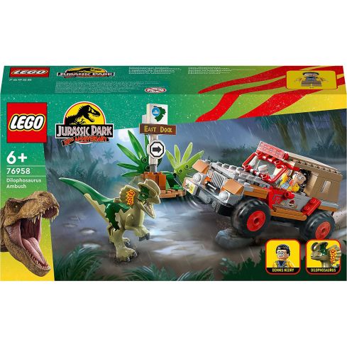Lego Jurassic World Hinterhalt des Dilophosaurus 76958