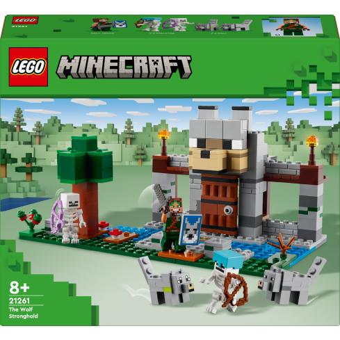 Lego Minecraft Die Wolfsfestung 21261