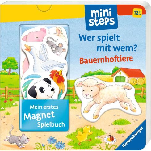 Ravensburger Ministeps Magnetbuch - Wer spielt mit Wem?