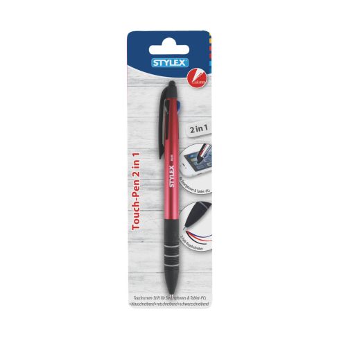 Stylex Touch-Pen 2in1 - farblich sortiert 