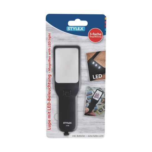 Stylex Lupe mit LED-Beleuchtung