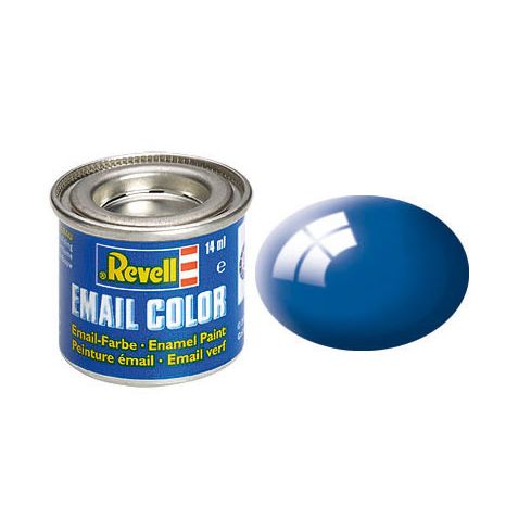 Revell Farben: blau, glänzend RAL 5005 14ml-Dose
