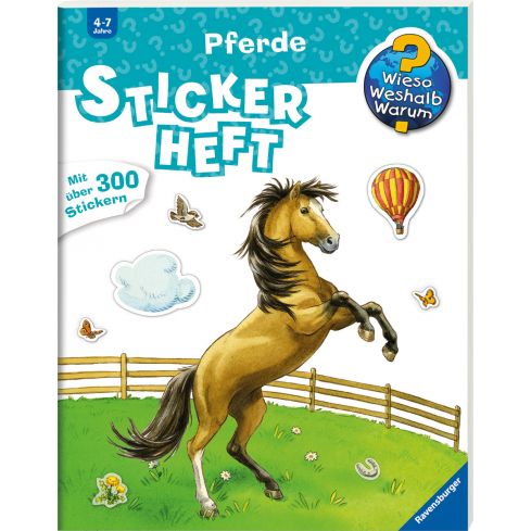 Ravensburger WWW Stickerheft - Pferde     