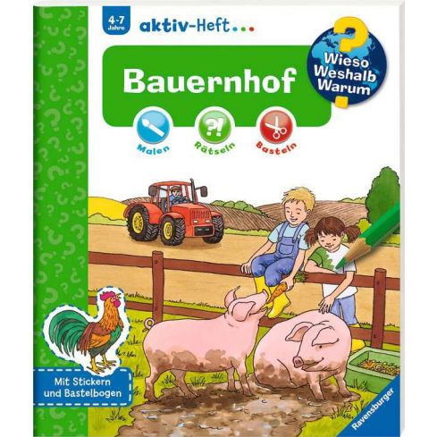 Ravensburger WWW Aktiv-Heft - Bauernhof