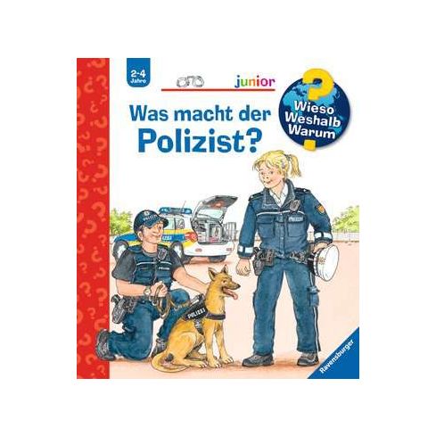 Ravensburger WWW Junior Was macht der Polizist?