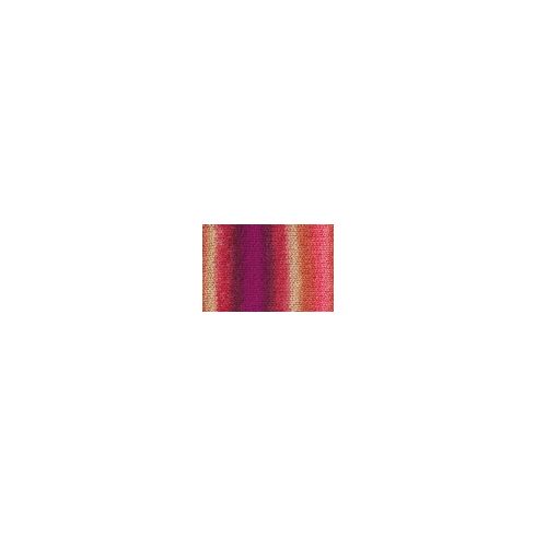 Gründl Wolle Perla Color Nr.12 Rot-Fuchsia-Mix