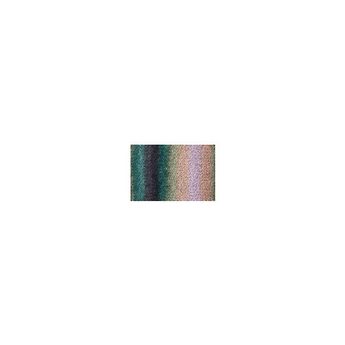 Gründl Wolle Perla Color Nr.27 Grün-Silber-Mix