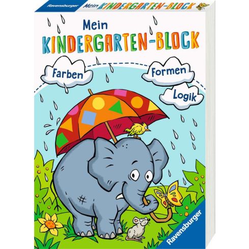 Ravensburger Mein Kindergarten-Block: Farben, Formen, Logig
