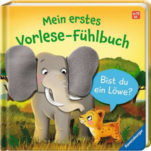 Ravensburger Mein erstes Vorlese- Fühlbuch:Bist du ein Löwe?