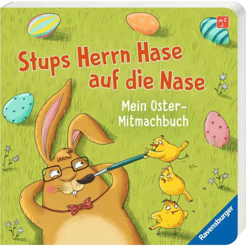 Ravensburger Stups Herrn Hase auf die Nase - Mitmachbuch
