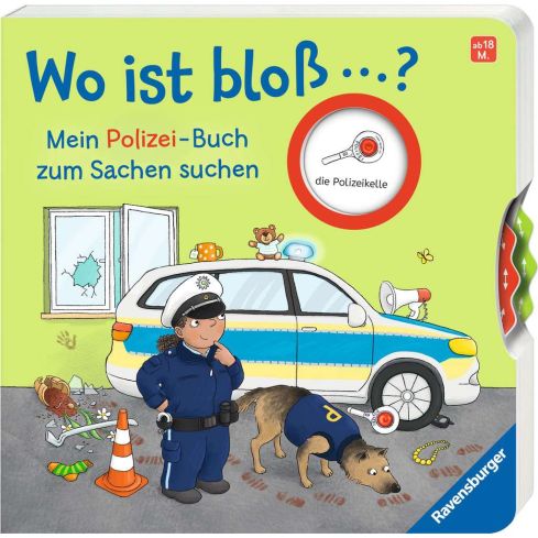 Ravensburger Mein Polizei-Buch zum Sachen suchen 41912