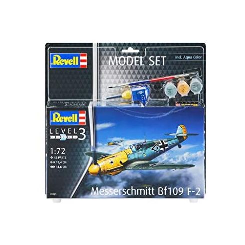 Revell Bausatz Model Set: Messerschmitt Bf109 F-2 63893
