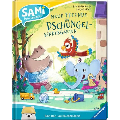 Ravensburger Sami Lesebär Buch Neue Freunde im Kindergarten