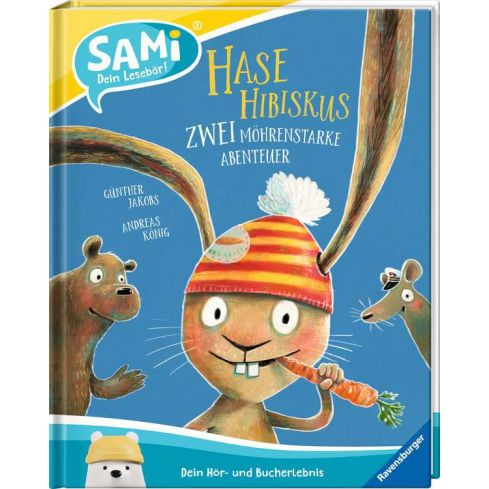 Ravensburger Sami Lesebär Buch Hase Hibiskus - 2 Abenteuer