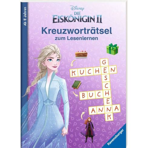 Ravensburger Die Eiskönigin 2 - Kreuzworträtsel zum Lesen