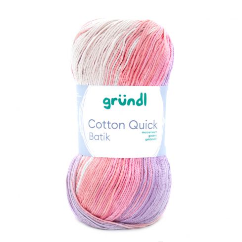 Gründl Wolle Cotton Quick Batik 100g 4er-Mix Nr.06